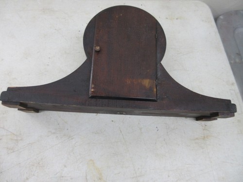 ANTIQUE WATERBURY PENDULUM KEY WIND CLOCK-WORKS - Picture 6 of 11