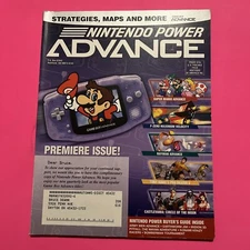 Nintendo Power Advance Volume 1 Premiere Issue 2001 Super Mario Game Boy Advance