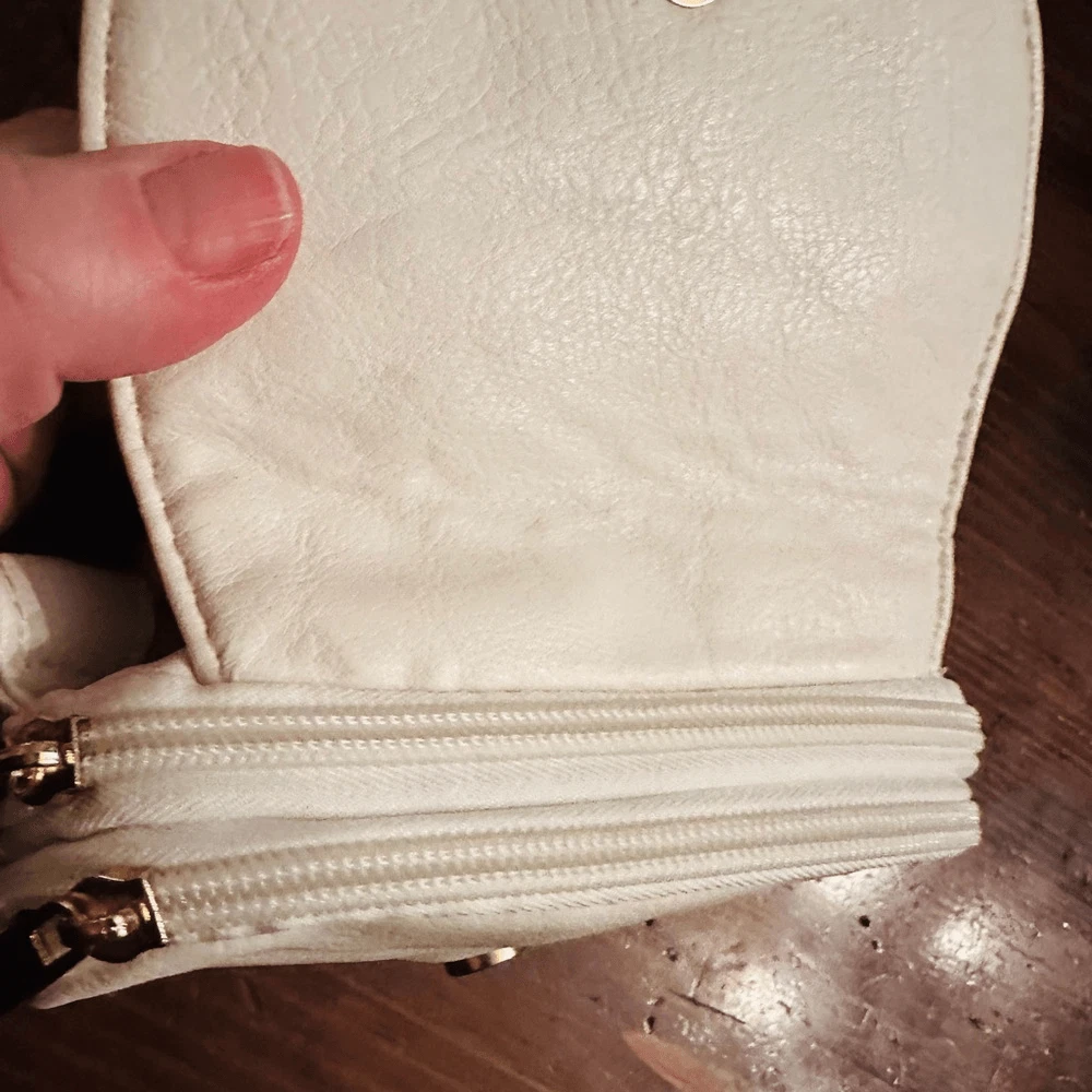 Belt Bag Crossbody Utility Bag Vtg Embroidery Patches White Purse Fanny Pack Wes