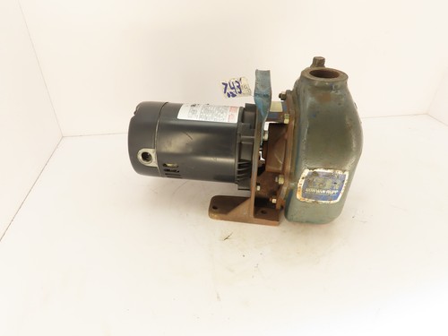GORMAN RUPP 81 1/2D3-E 3P Self Priming Centrifugal Pump 1/2HP 1PH 120V 2613-A - Picture 7 of 7