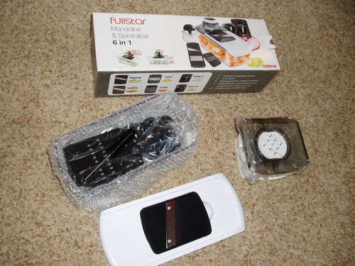 Nuova affettatrice a mandolina e spirale FULLSTAR 6 in 1 grattugia tritatutto senza BPA nuova con scatola! 0 S/H - Foto 6 di 6