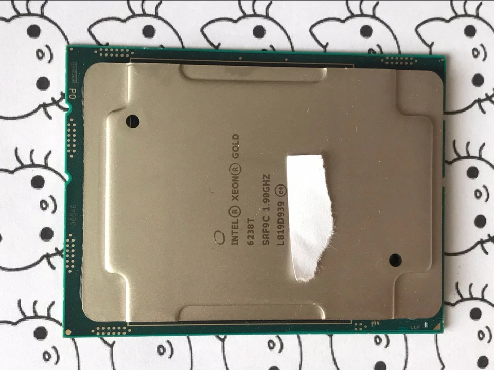 Intel Xeon Gold 6238T QS CPU 1.9GHz 22 Core LGA 3647 Scalable Processor Gold6238 - Image 2 of 4