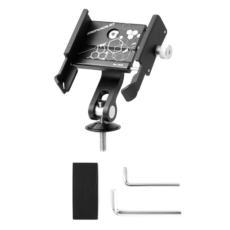 360° Adjustable Bike Phone Holder for Horizontal & Vertical Rotation