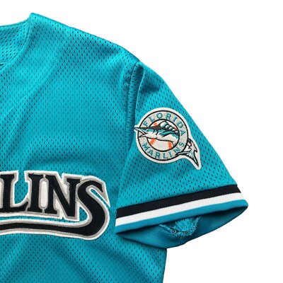 VINTAGE FLORIDA MARLINS 1997 MLB CHAMPIONS MAJESTIC RARE JERSEY