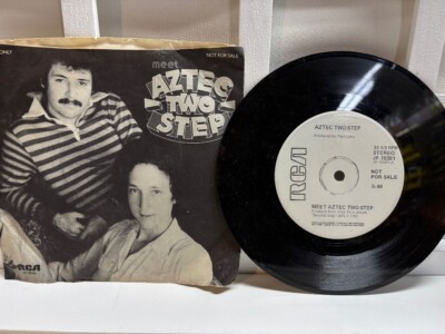 Meet Aztec Two-Step DJ Promo  7''  33 1/3 RPM Stereo (From ''Second Steps'' Album)