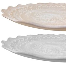 Vassoio Snack Legno Vassoio Ovale In Legno EffiFish - Multiuso Per Cucina E Casa Portaoggetti Legno