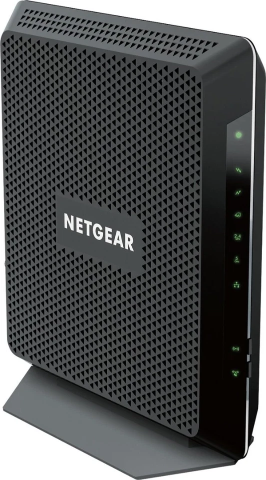 NETGEAR - Nighthawk AC1900 Router with DOCSIS 3.0 Cable Modem - Black - Image 4 of 4