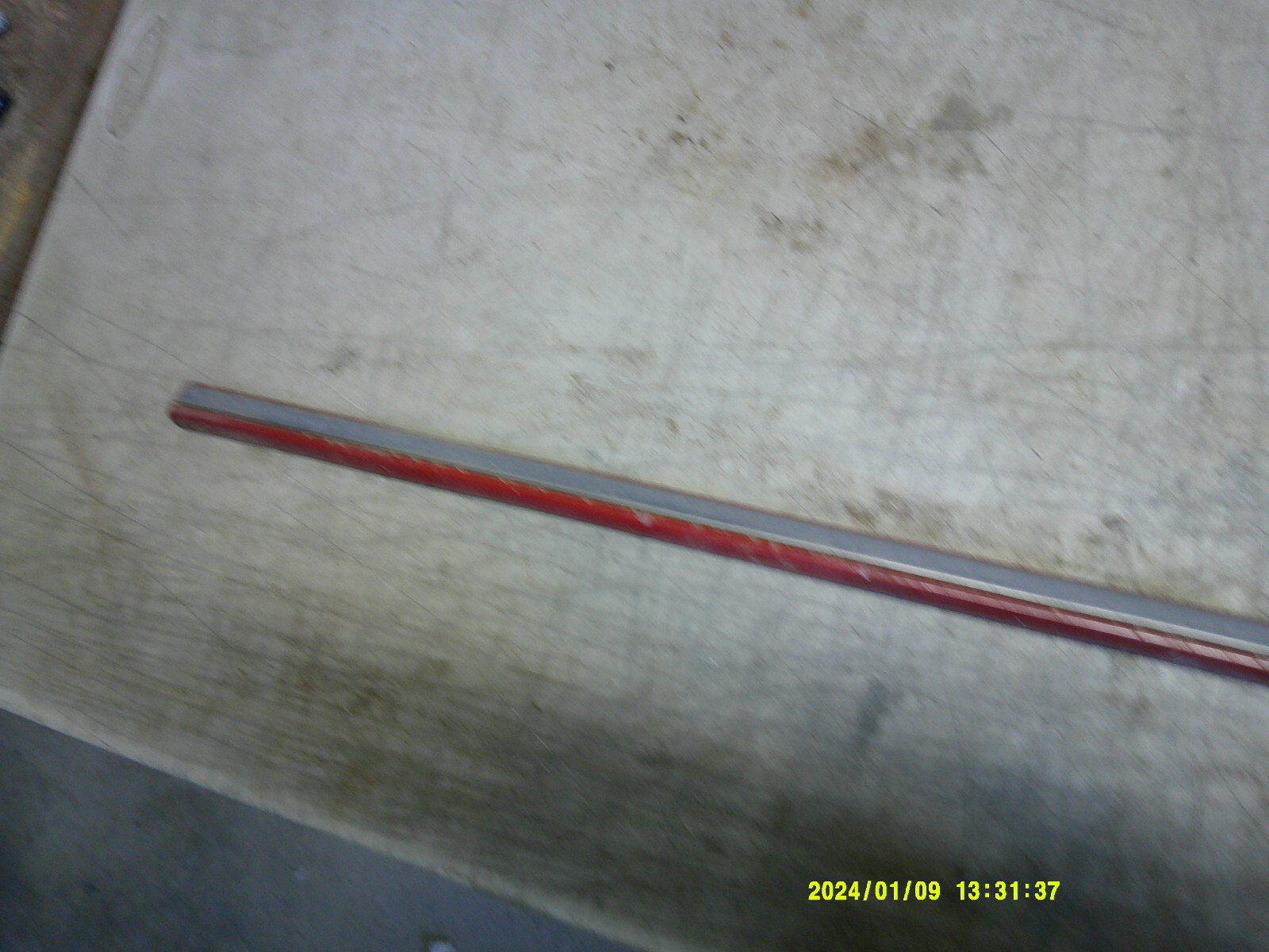 Passenger Door Moulding Red Trim Chrysler Maserati TC 89 90 91