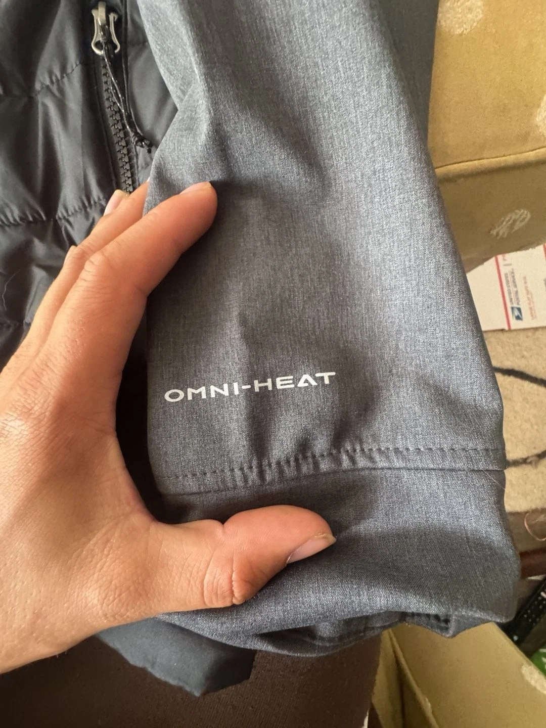 Columbia Powder Lite Hybrid Hooded Jacket Michelob Ultra Logo - product detail image 3