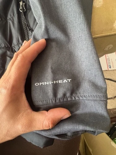 Columbia Powder Lite Hybrid Hooded Jacket Michelob Ultra Logo image 3
