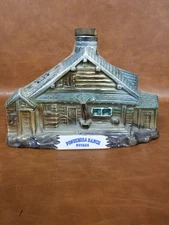 Vintage Jim Beam 1969 Ponderosa Ranch Nevada Empty Whiskey December Bottle