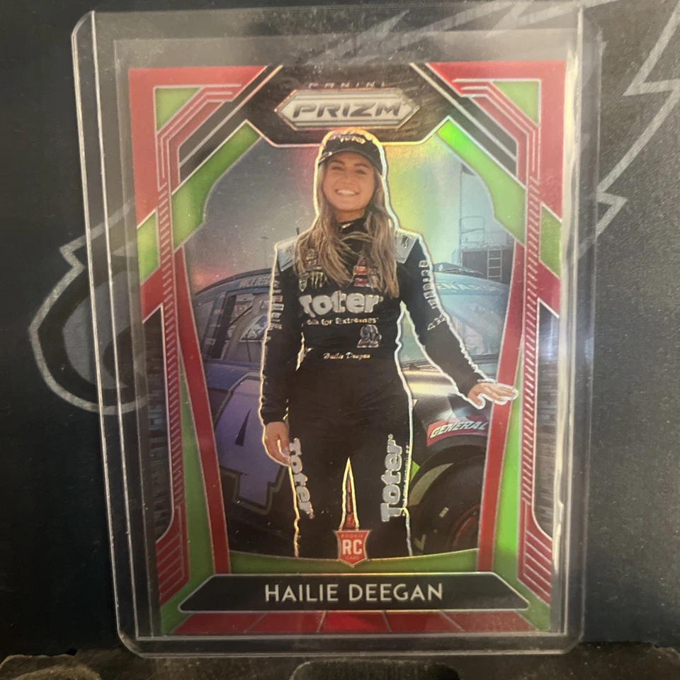 Hailie Deegan Card Lot! Rookie Prizm, Parallels! - Image 2 of 3