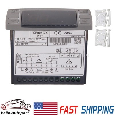For DIXELL XR06CX-4N1F1 Temperature Freezer Digital Thermostat Controller 110V