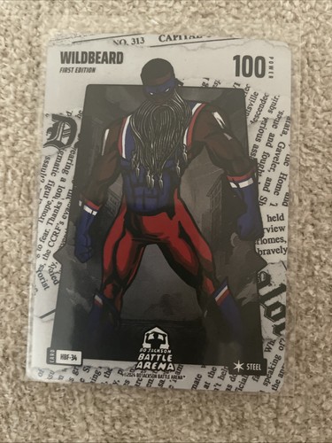 Bo Jackson Battle Arena Headliner Battlefoil Steel Wildbeard #34 James Harden