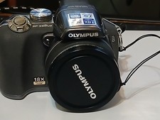 Olympus SP-550 UZ Digital Bridge Camera Black/ 7.1MP 18x Optical Zoom/TESTED