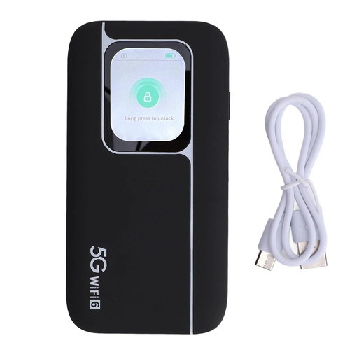 Cryfokt 5G WiFi Mobile Hotspot, IP67 Travel WiFi Device Wireless Hotspot Router