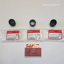 Genuine OEM FL5 Honda Civic Type R Black Package JDM Climate Radio Knob Set 3PCS