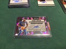 2023 Prizm Draft Picks Purple Ice College Penmanship Jaylen Clark 42/ 99 (