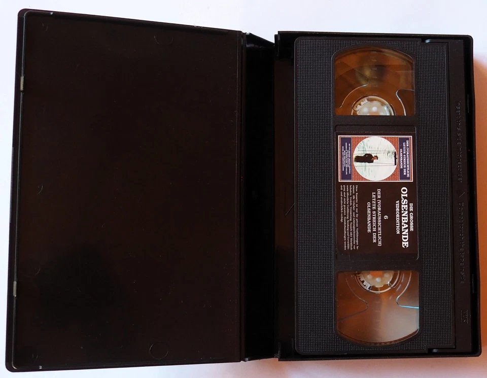 Der (voraussichtlich) letzte Streich der Olsenbande 6 VHS Video DDR Synchro.1974 - Bild 4 von 4