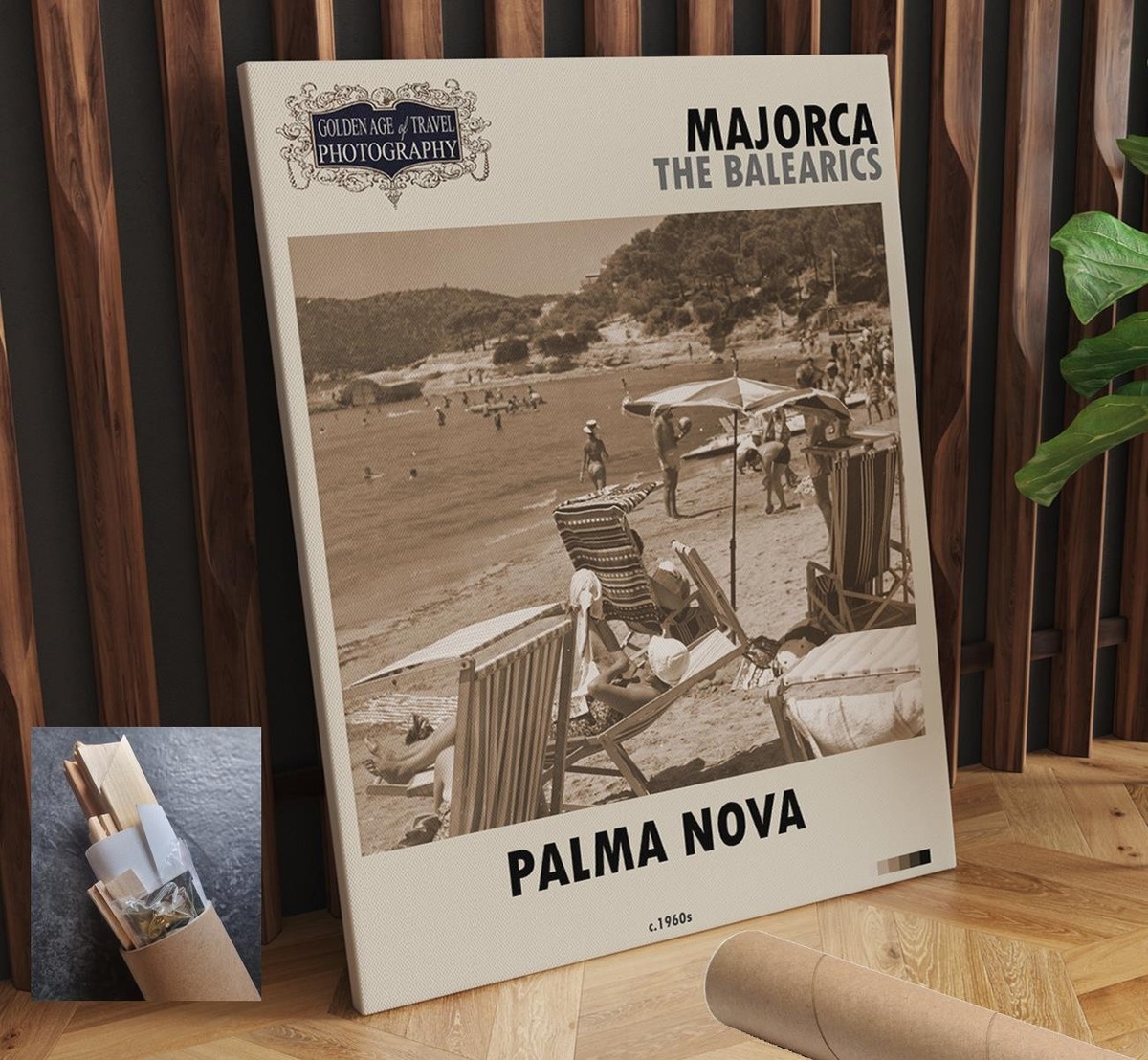 tobacco palmanova Spain Palmanova Majorca The Balearics CANVAS WALL ART 24x30 in