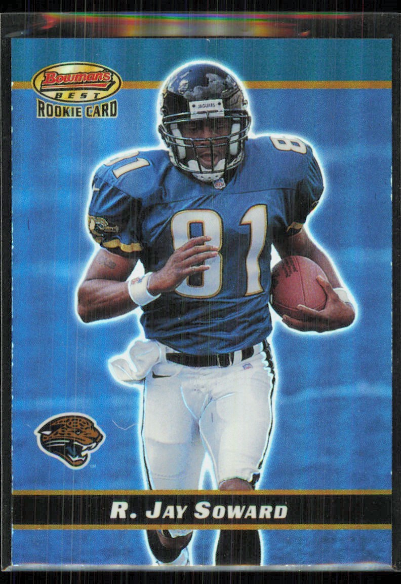 2000 Bowman's Best R.Jay Soward Rookie /1499 Jacksonville Jaguars #110