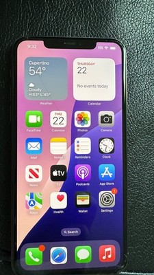Apple iPhone 11 Pro Max 256GB  Gold  T-Mobile, Cracked Glass works great