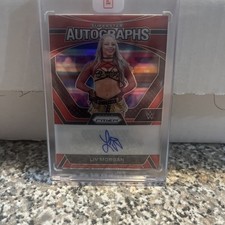 2024 Prizm WWE Liv Morgan #SA-LVM Superstar Red Prizm Autograph Auto 99