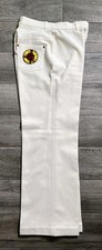 Vtg 70's Levi's White Tab Womens High Waist Wide Leg Pants w/ Dont Bug Me Patch