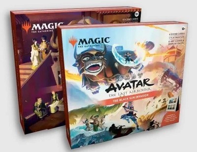 Sealed Avatar The Last Airbender Scene Box Set of 2 Magic MTG