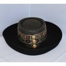 Whittall  Shon Bollman Hat Company 100 Wool Doeskin Felt Hat Made in USA