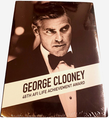 GEORGE CLOONEY~ 46rd AFI 2018 Life Achievement Award NEW & SEALED Rare Promo DVD