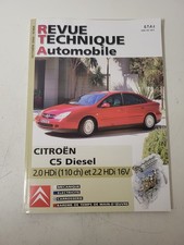 Revue Technique Automobile Citroën C5 2.0hdi Et 2.2 Hdi
