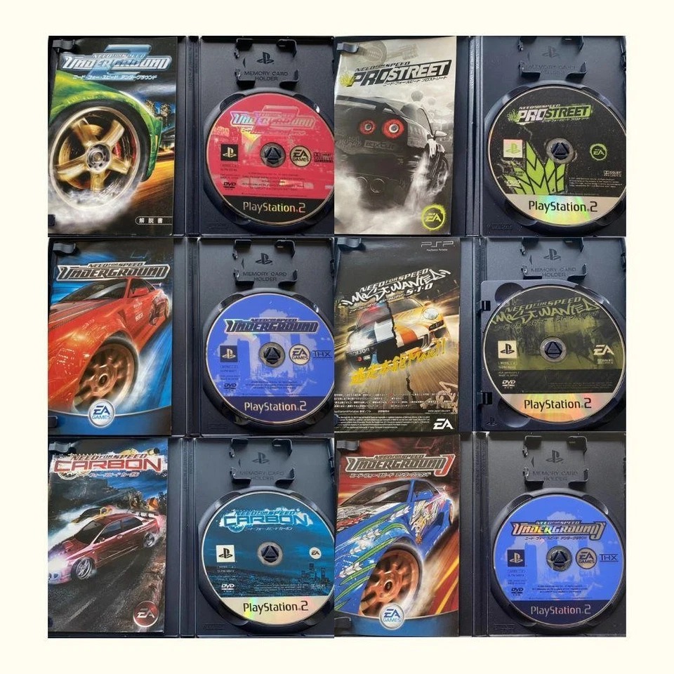SONY PS2 Need For Speed Underground series & Most Wanted & Prostreet & Carbon - Image 2 of 2