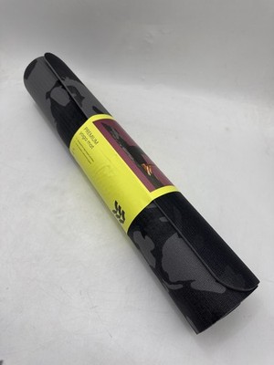 ALL IN MOTION SWIRL PRINT YOGA MAT 5MM - PVC MATERIAL, LOW TACK GRIP - GRAY