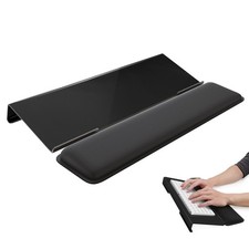 Computer Keyboard Wrist Rest, Keyboard Riser Stand for Desktop