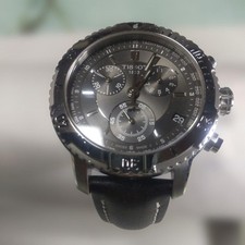 Orologio Cronografo Tissot 1853 Pelle Marrone Acciaio Inox Impermeabile...