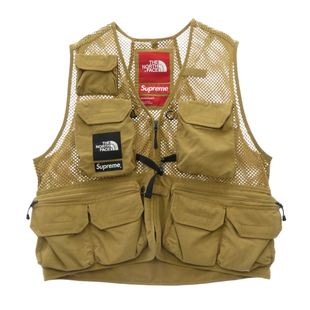 Supreme 20ss Np22003i X THE NORTH FACE CARGO VEST BEIGE M Used LIFE-0