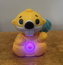 Fisher Price Linkimals Boppin Beaver with Lights and Sounds Tested Works