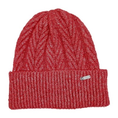 EK11901 Damen Mütze von Steve Madden, Rot, Einheitsgröße