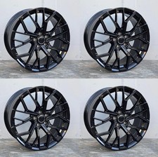 22" GLOSS BLACK WHEELS FOR AUDI A7 S7 A8 SQ5 Q7 Q8 SRQ7 RSQ8 ETRON 22x10 RIMS