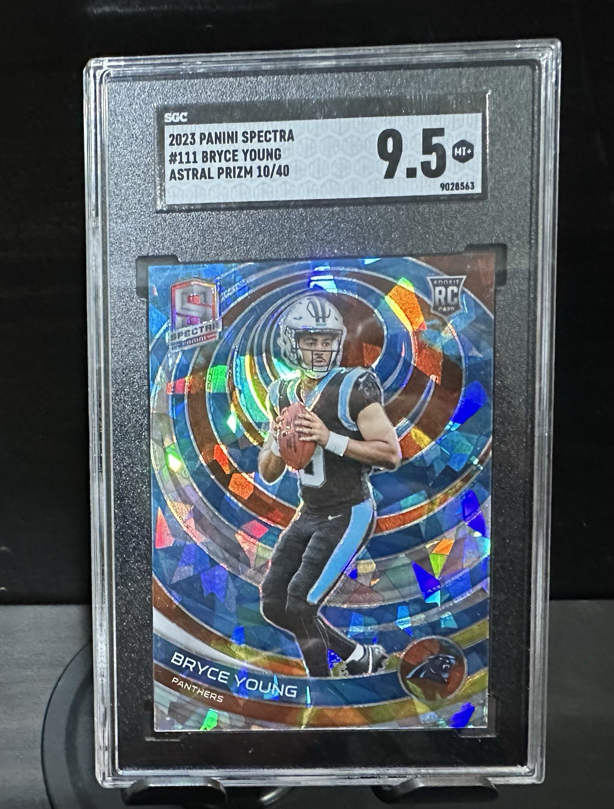 Bryce Young 2023 Panini Spectra RC #111 Astral /40