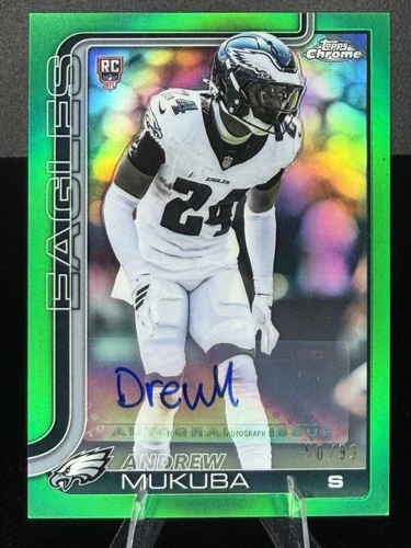 2025 Topps Chrome Andrew Mukuba Refractor (RAW)