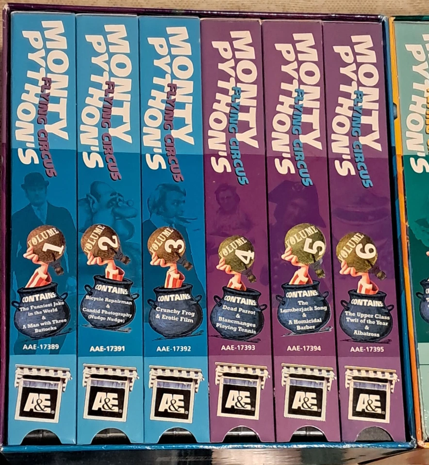 Monty Pythons Flying Circus: Complete 1st & 2nd Seasons(VHS, 1999, 12-Tapes - Image 2 of 4