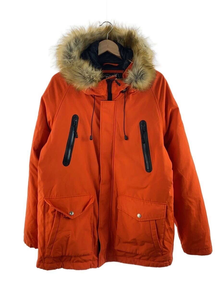 Schott XL Down Jacket Orange Polyester - image 1