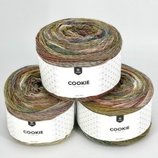 JARBO HOBBII COOKIE 3 Cakes Color 46217~100% Soft Roving Acrylic 600m/656y Each