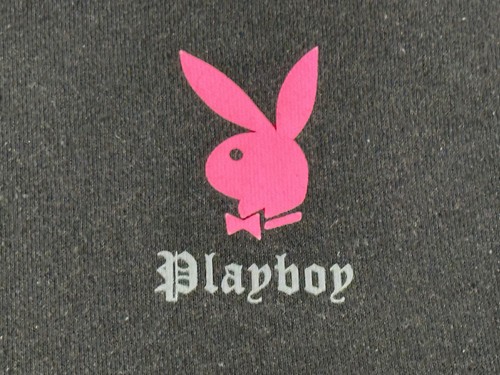 Playboy Gothic Hoodie Mens X-Large Black XL - Picture 6 of 19