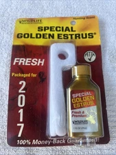 Wildlife Research Center Special Golden Estrus Supplement 1 Ounce And 2 Wicks