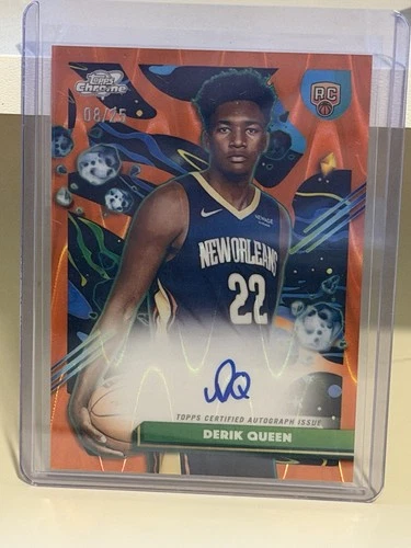 2025 Topps Cosmic Chrome Derik Queen Base (RAW)