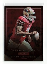 2014 PANINI ROOKIES STARS LONGEVITY COLIN KAEPERNICK #1 49ERS