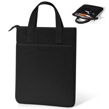 A4 Document Folder Red Door Folder Black-interior 35x28.5x2cm